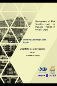 Cover Image of the 16 ID-10 Urban Patterns of Development_URP/RAJUK/S-5